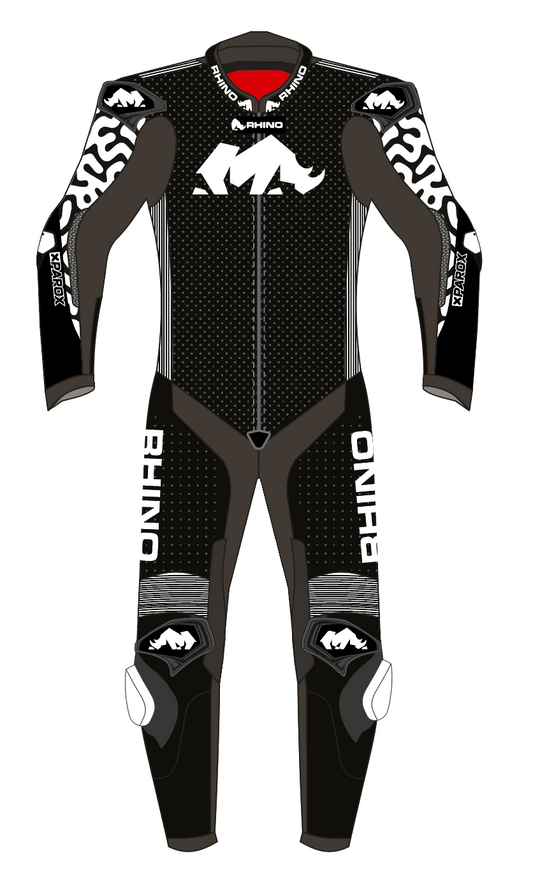 RHINO RACING DNA – Combinaison en cuir sur mesure Omega (Made to Measure)