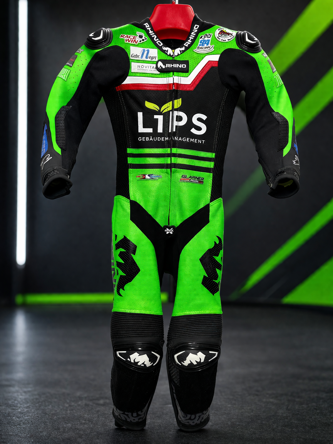 RHINO RACING DNA – JUNIOR GP – Combinaison en cuir sur mesure pour jeunes pilotes