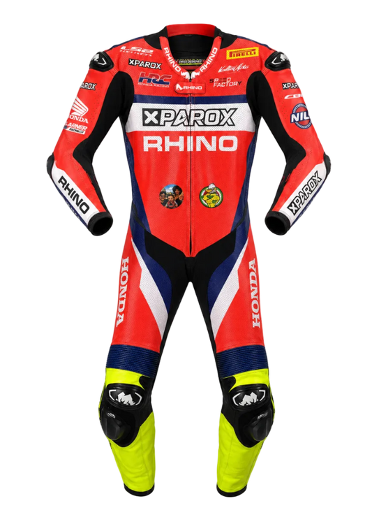 RHINO RACING DNA – Modena – Combinaison en cuir sur mesure (Made to Measure)